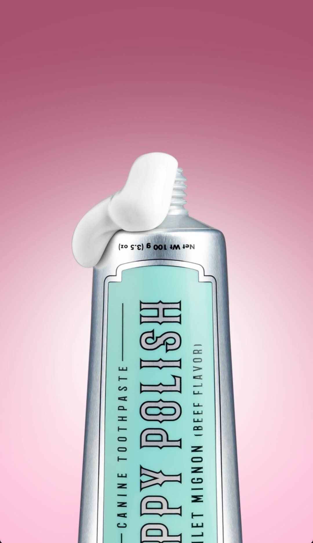 Puppy Polish Toothpaste - Beef Filet Mignon