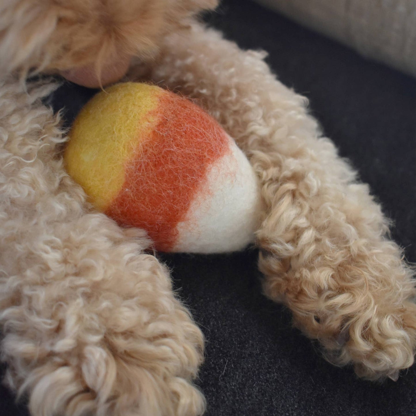 Wool Candy Corn Toy