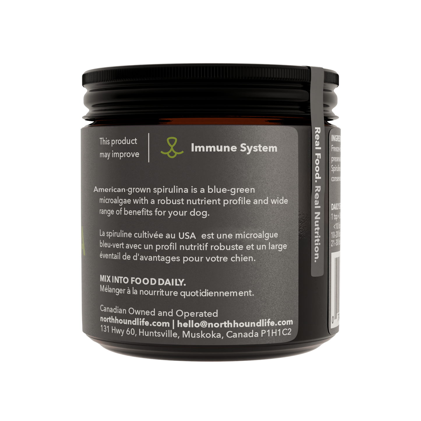 Nutrient-Rich Spirulina Superfood: Single Jar