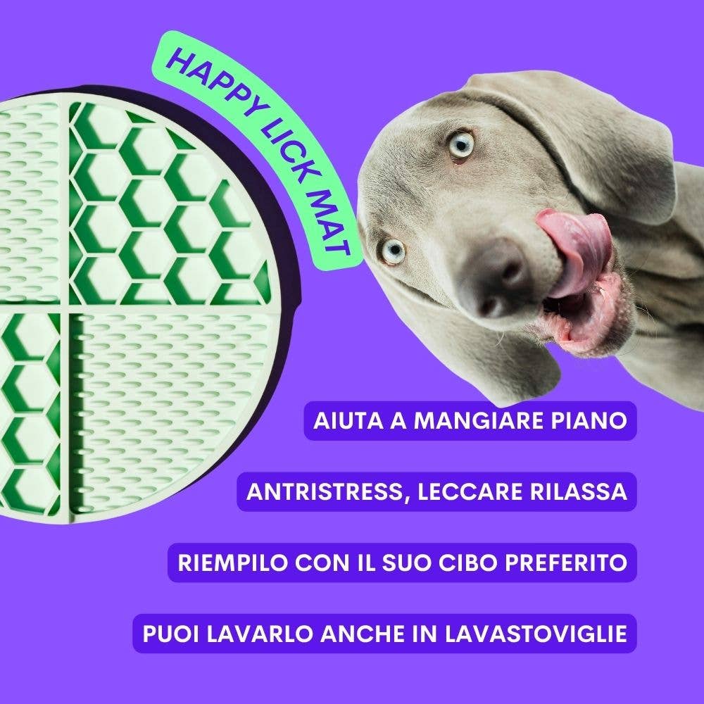 Happy Lick Mat for Dogs – Slow Feeding and Stress Relief