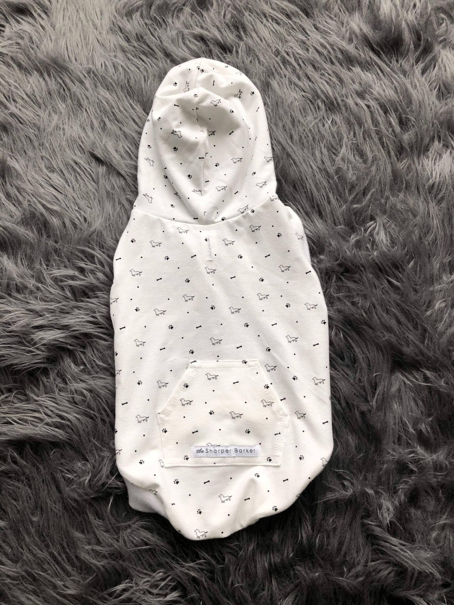 Paws & Bones Dog Hoodie