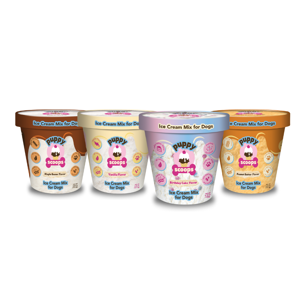 Puppy Scoops Ice Cream Mix for Dogs: Vanilla / 4.65 oz