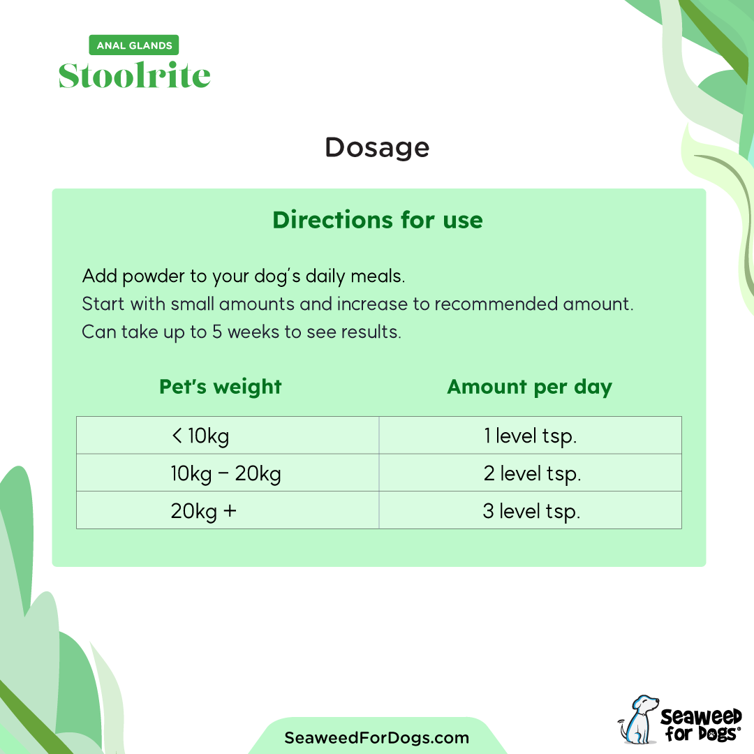 Stoolrite Anal Gland Supplement - 150 grams