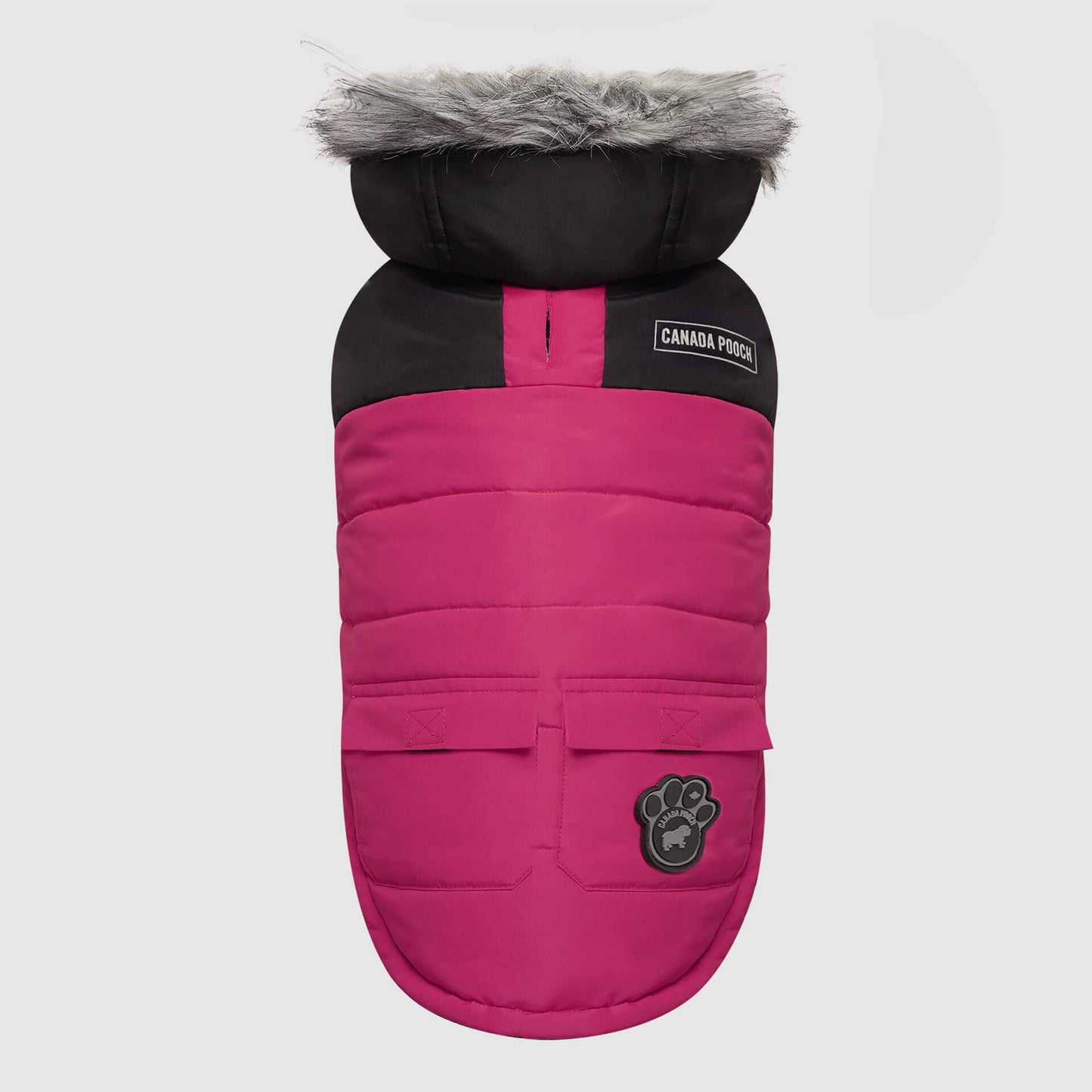 True North Dog Parka: Red / 26