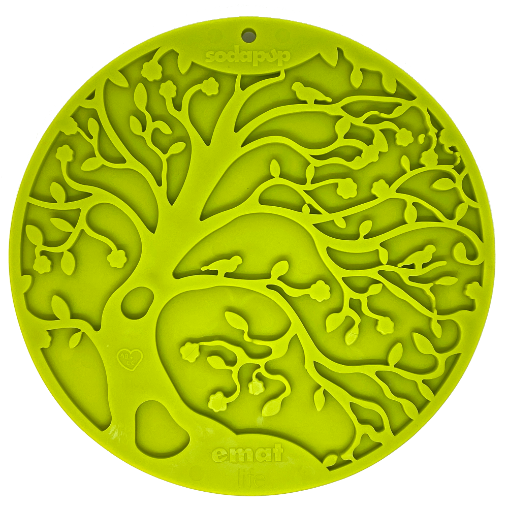 Tree of Life Enrichment Lick Mat With Suction Cups