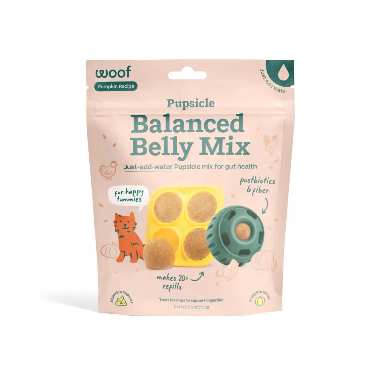 Woof Pupsicle Treat Mix