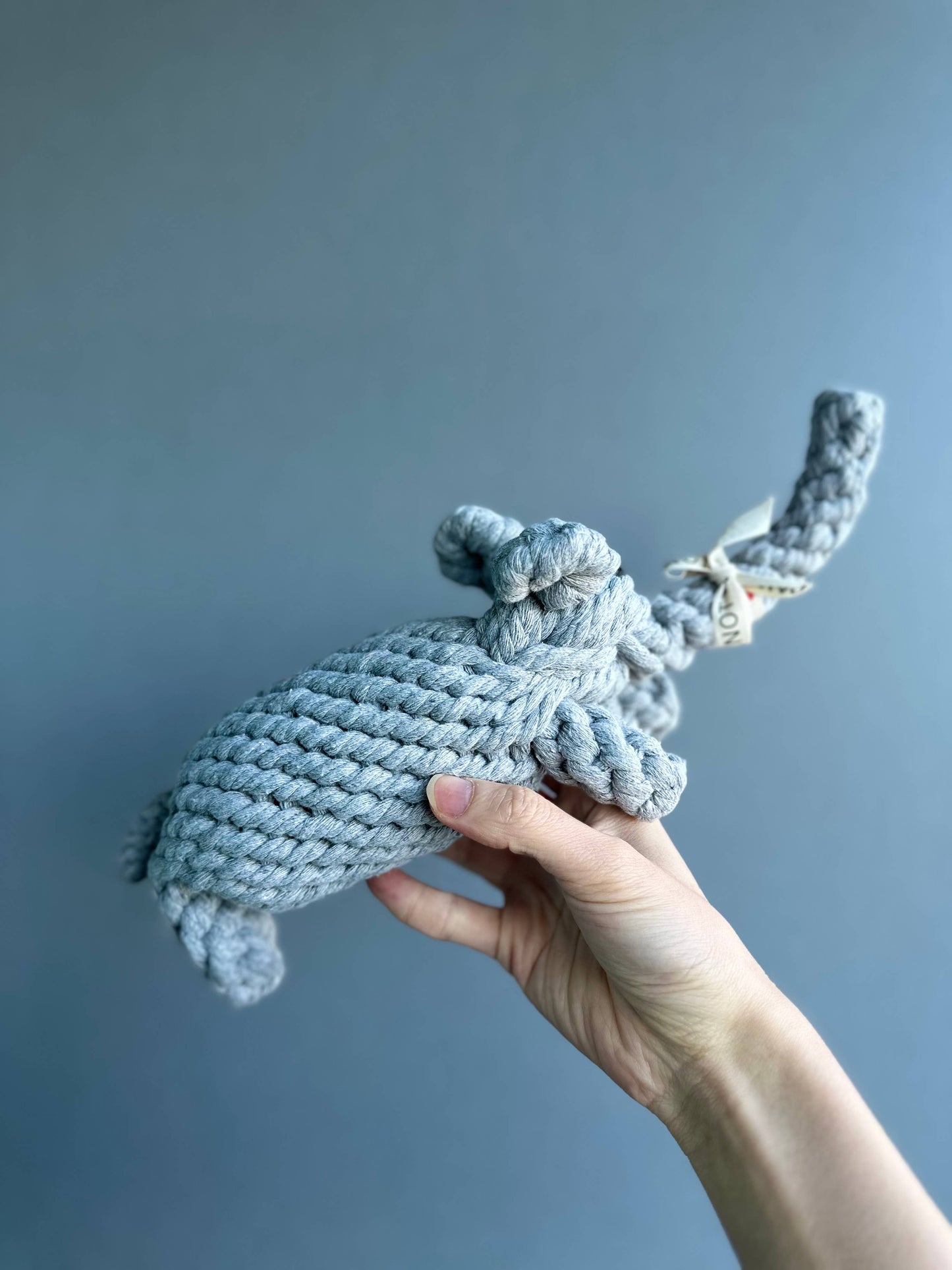 Large Eco-Elephant Rope Toys