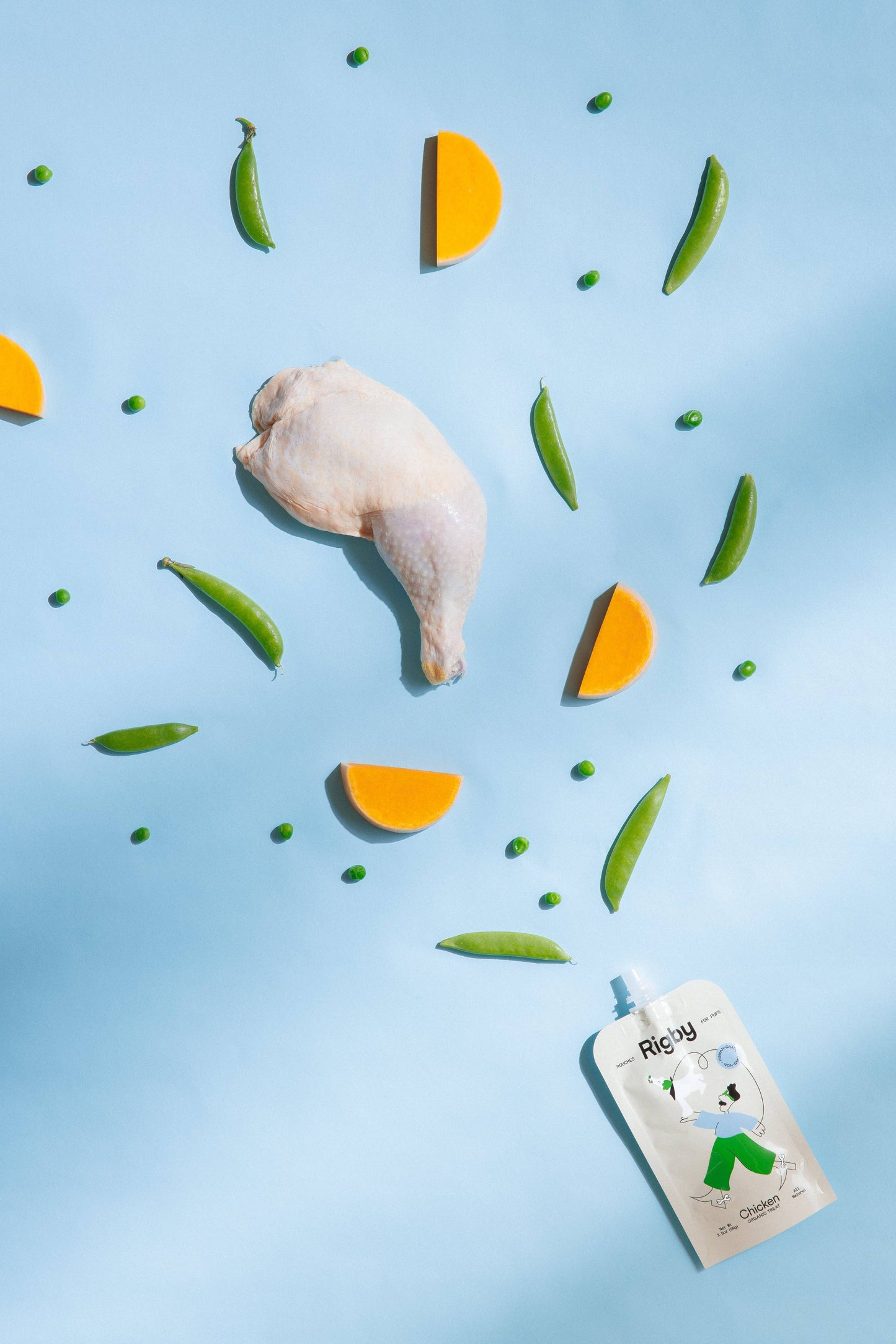 Organic Chicken Squeeze Pouch for Dogs