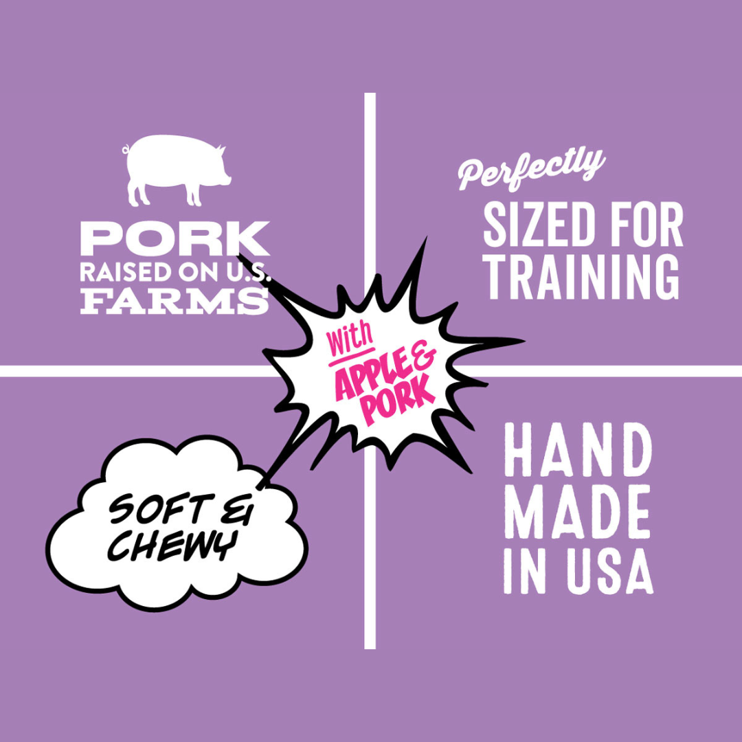 Wonder Nuggets, Pork & Apple Dog Treats