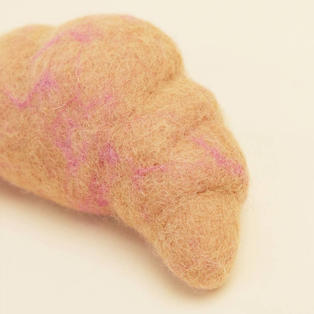 Wool Croissant Toy