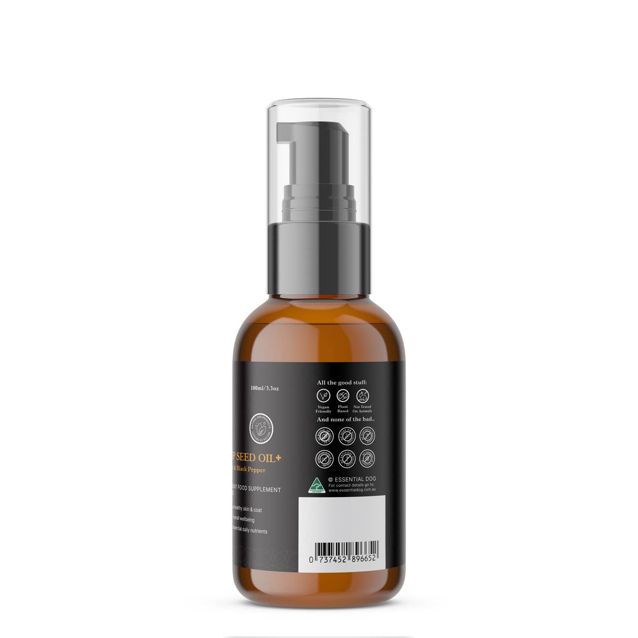 Tumeric Raw Hemp Seed Oil