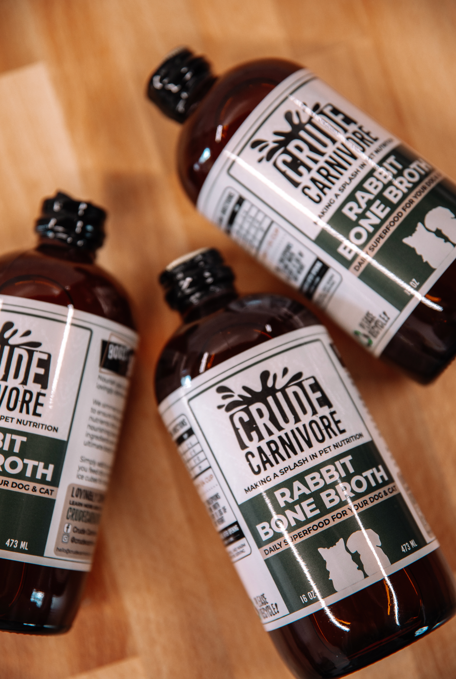 Rabbit Bone Broth - 16 oz