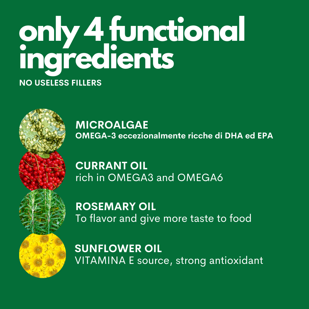 The Smart Omega - Plant-based Omega3 Oil for Dogs