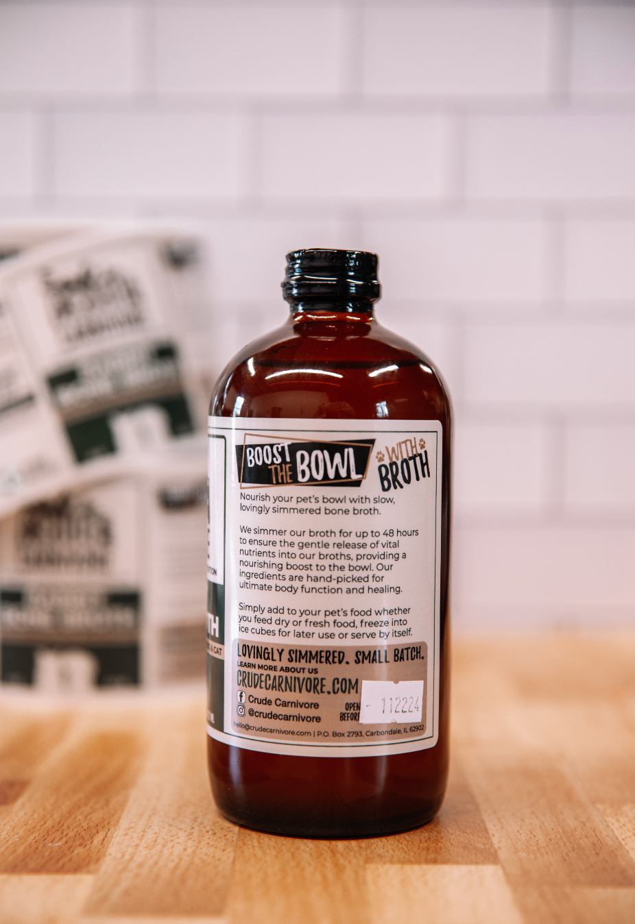 Rabbit Bone Broth - 16 oz