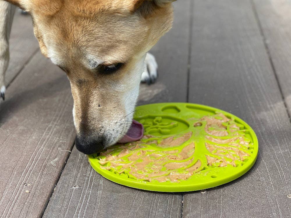 Tree of Life Enrichment Lick Mat With Suction Cups
