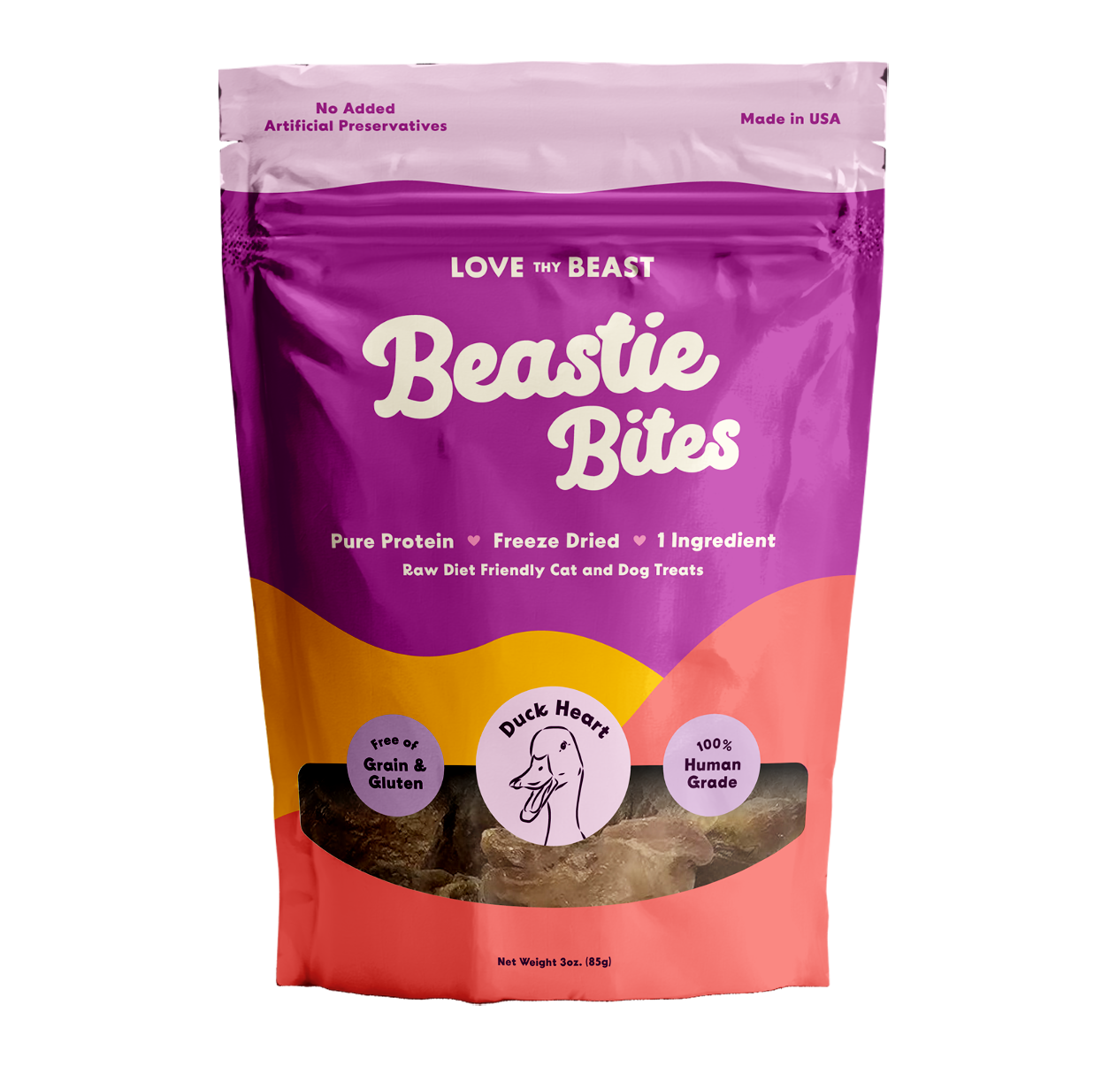 Freeze-Dried Bison Liver Dog & Cat Treat, 3-oz bag