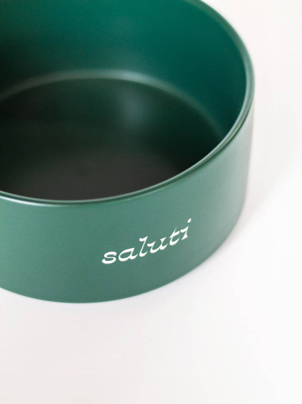 Saluti Ceramic Dog Bowl