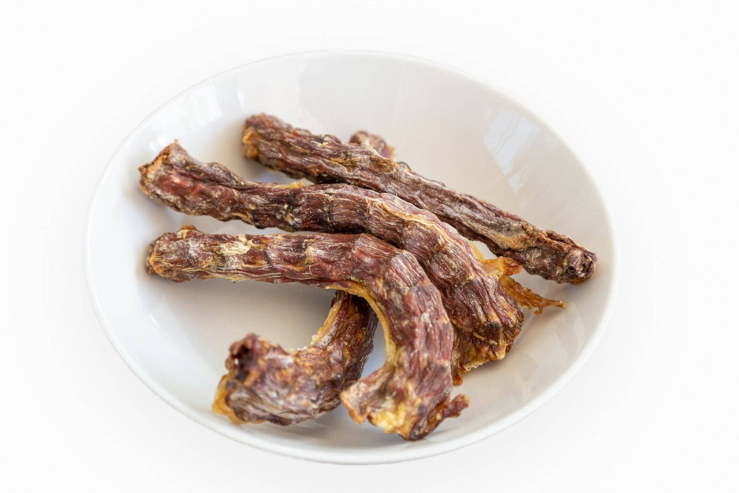 Dehydrated Duck Necks: Small - 3 pack