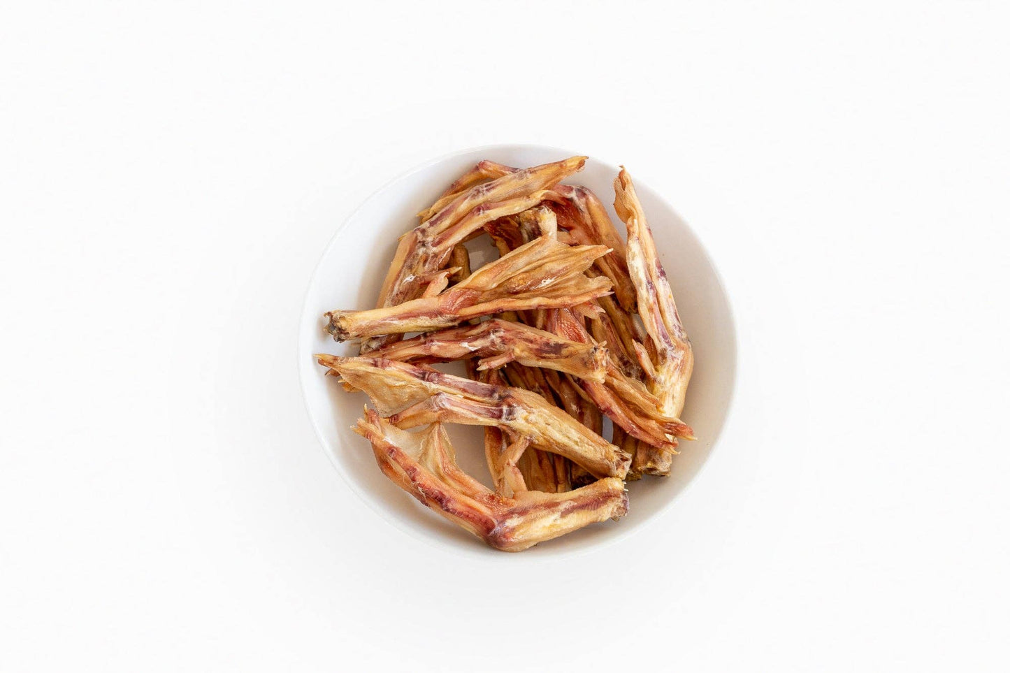 Dehydrated Duck Feet: 5 oz