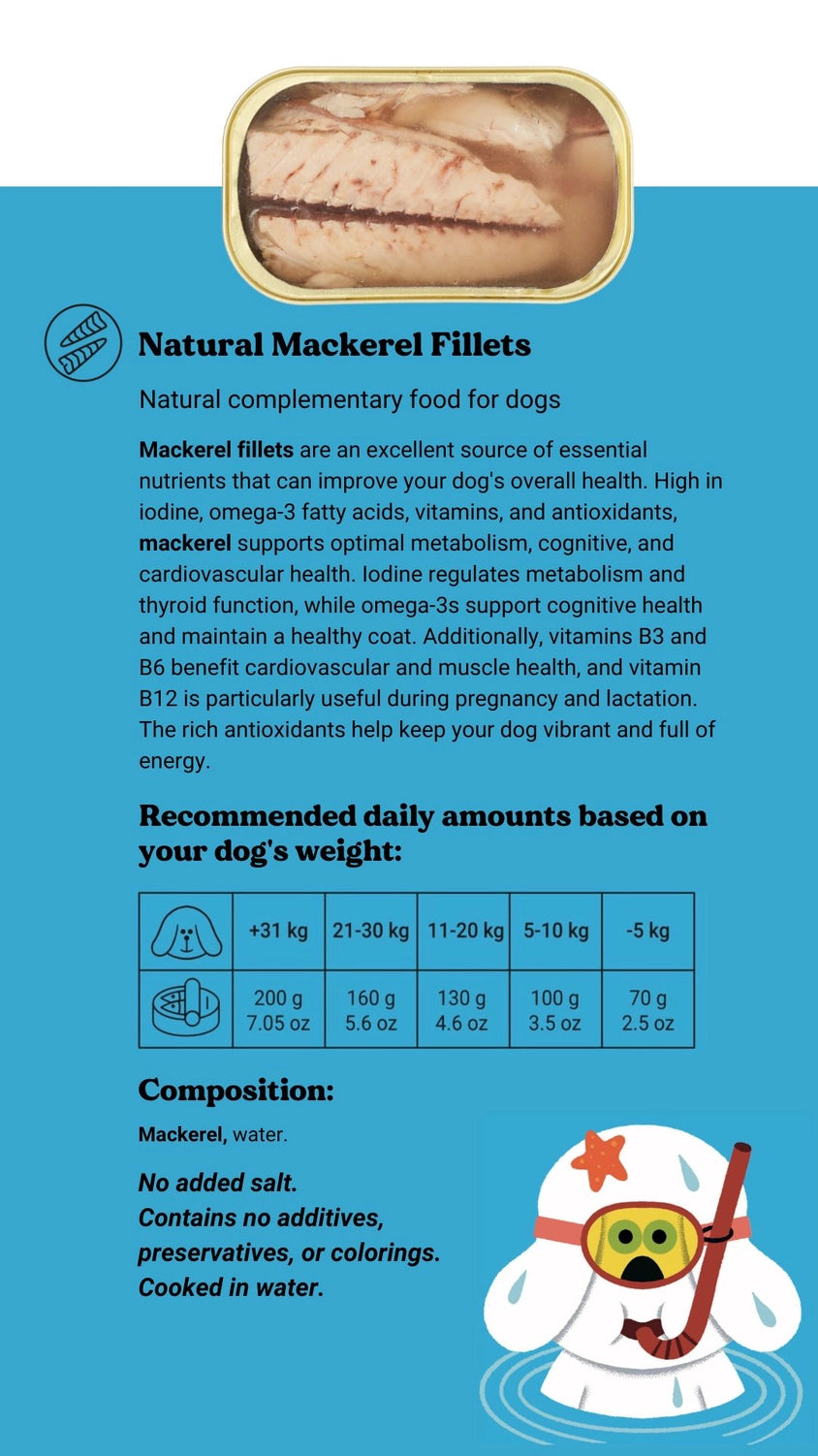 Canumi Mackarel Fillets
