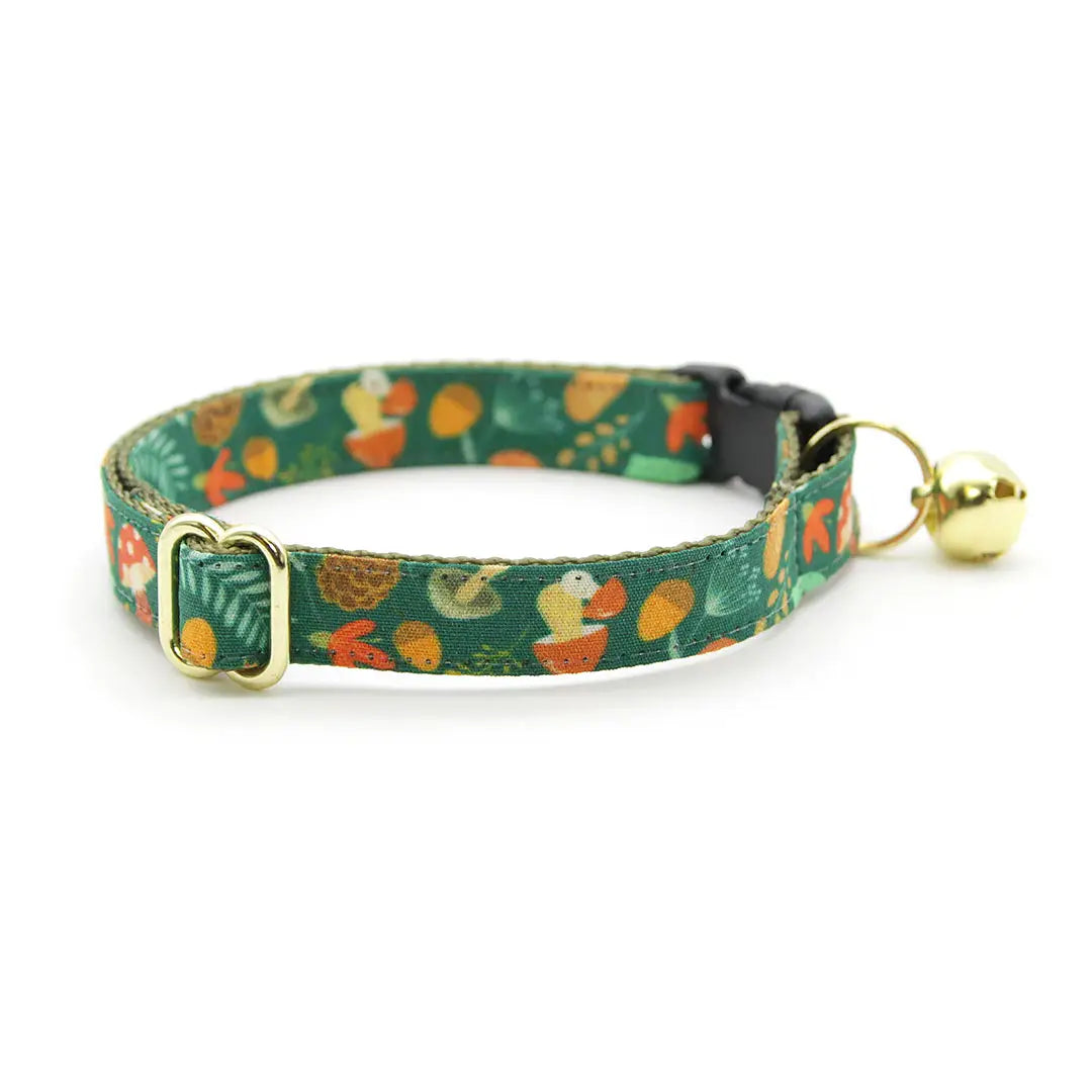 Forest Fantasy Woodland Cat Collar