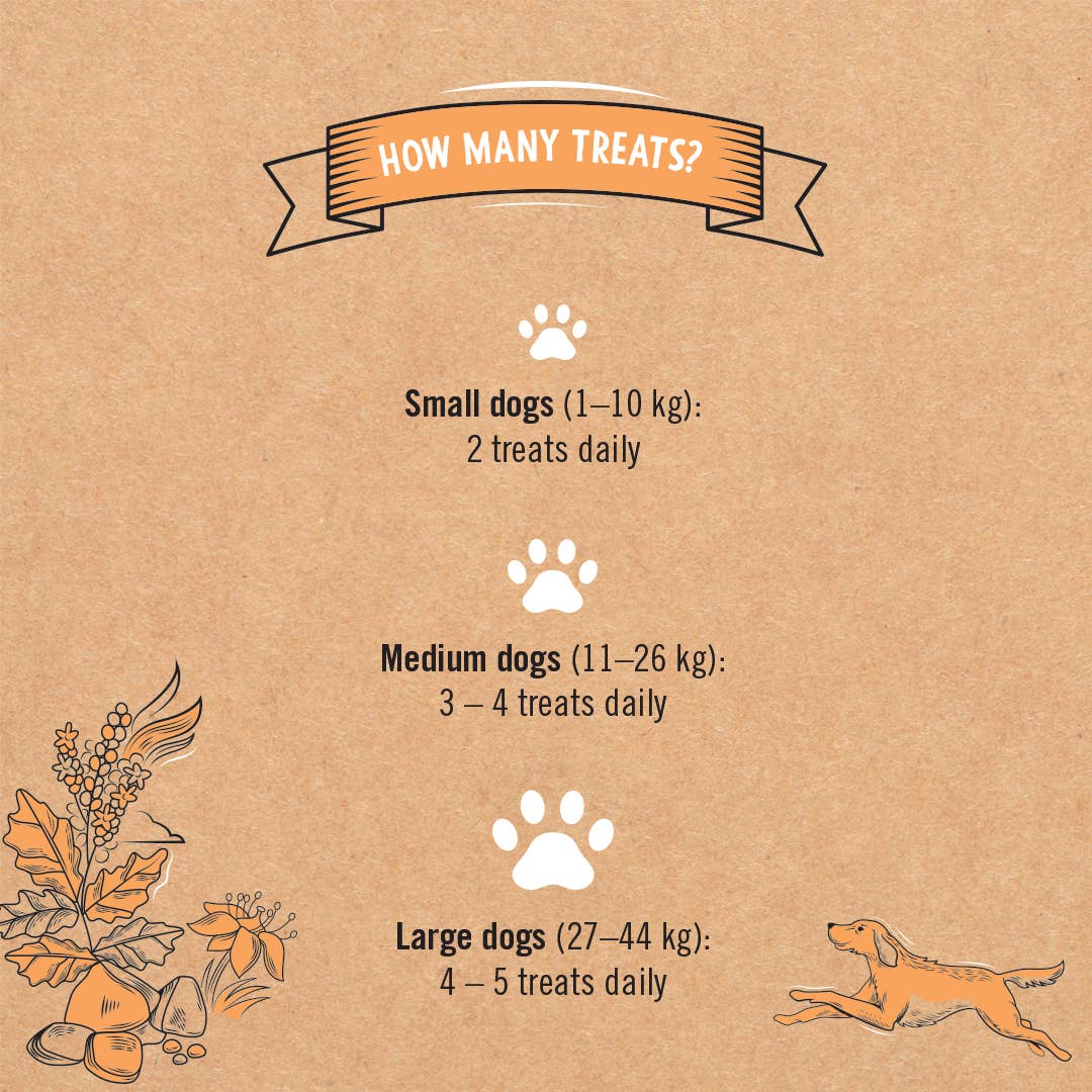 Gizzls 100% Natural Dog Treats for Joint & Mobility