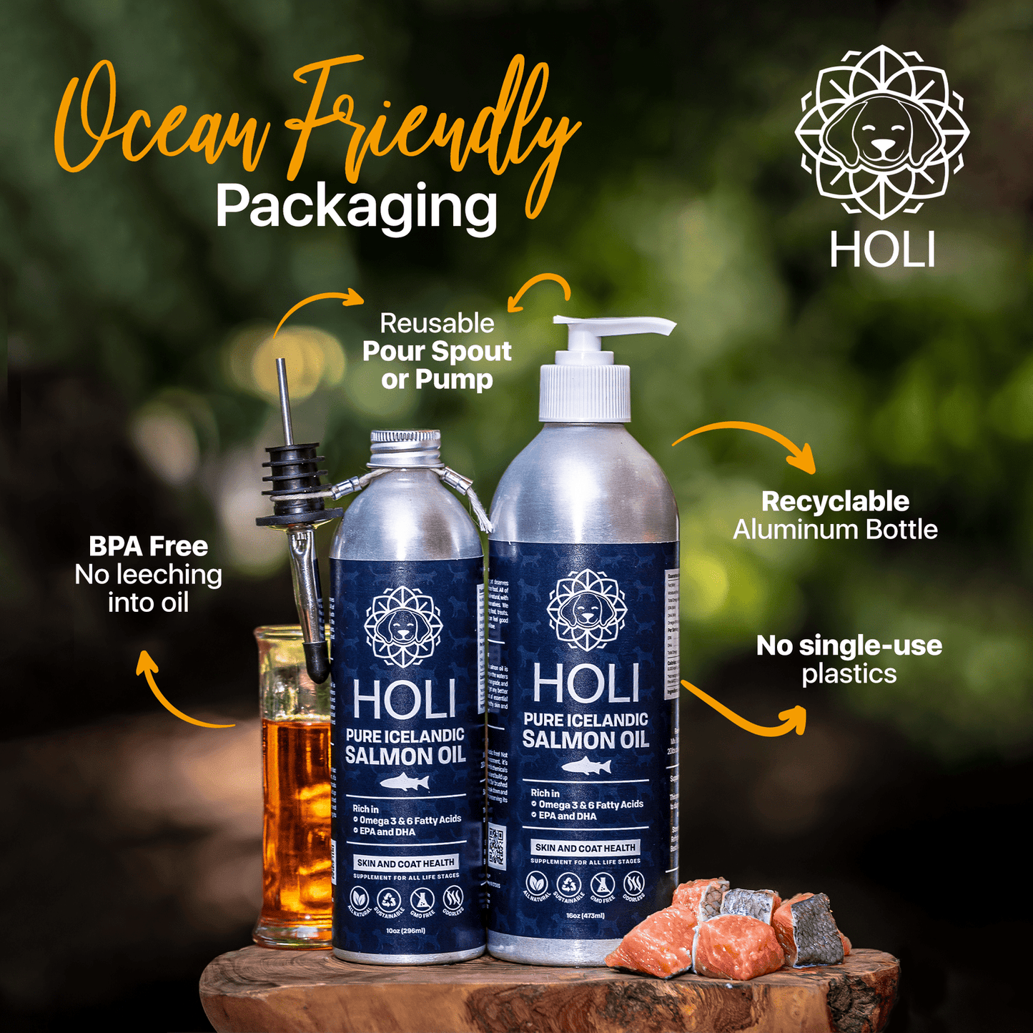 Icelandic Salmon Oil: 16 oz