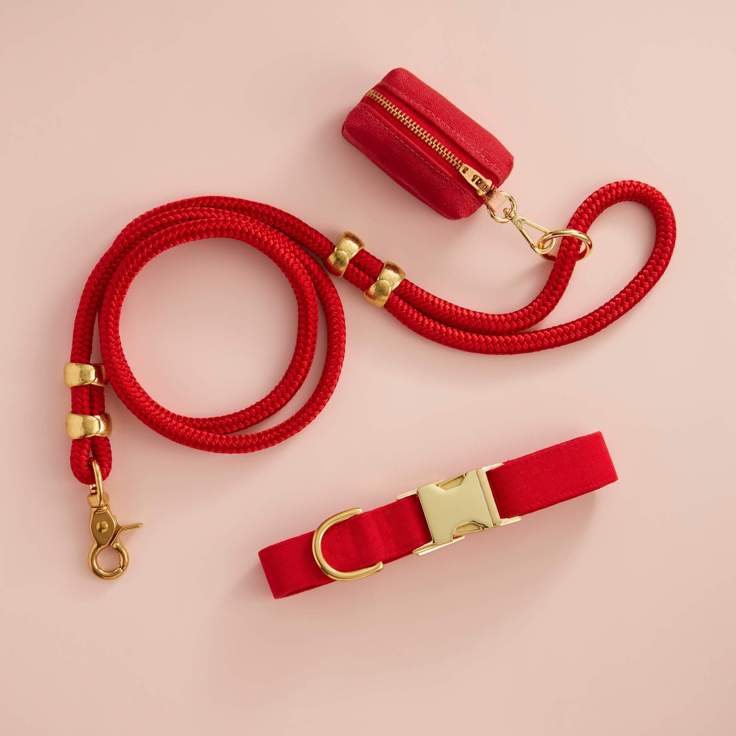 Ruby Red Dog Collar