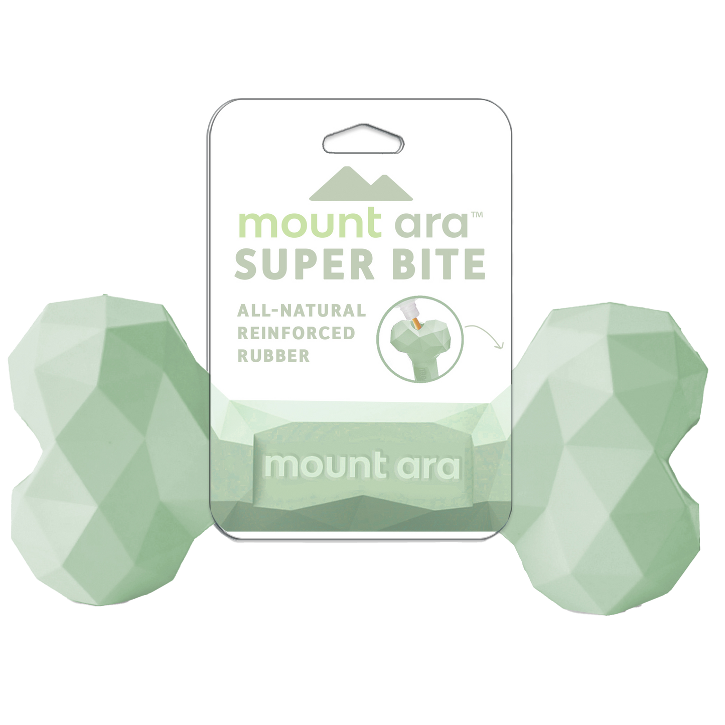 Mount Ara Superbite Chew Toy: Green