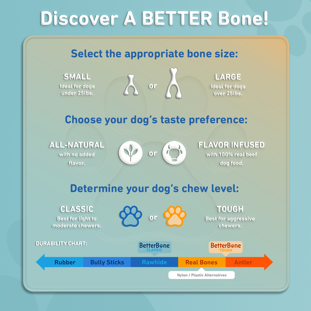 BetterBone Beef Flavored Small Size, Soft Density