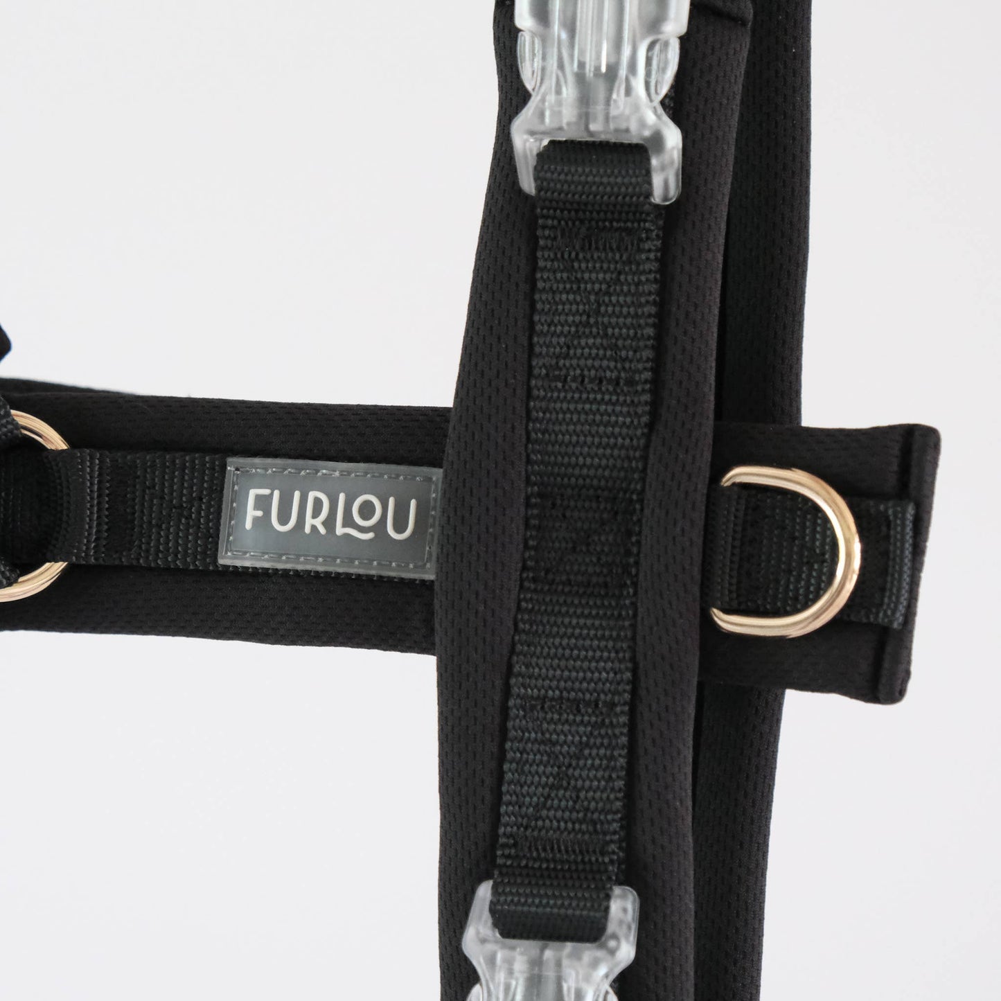 Black Comfort Dog Harness