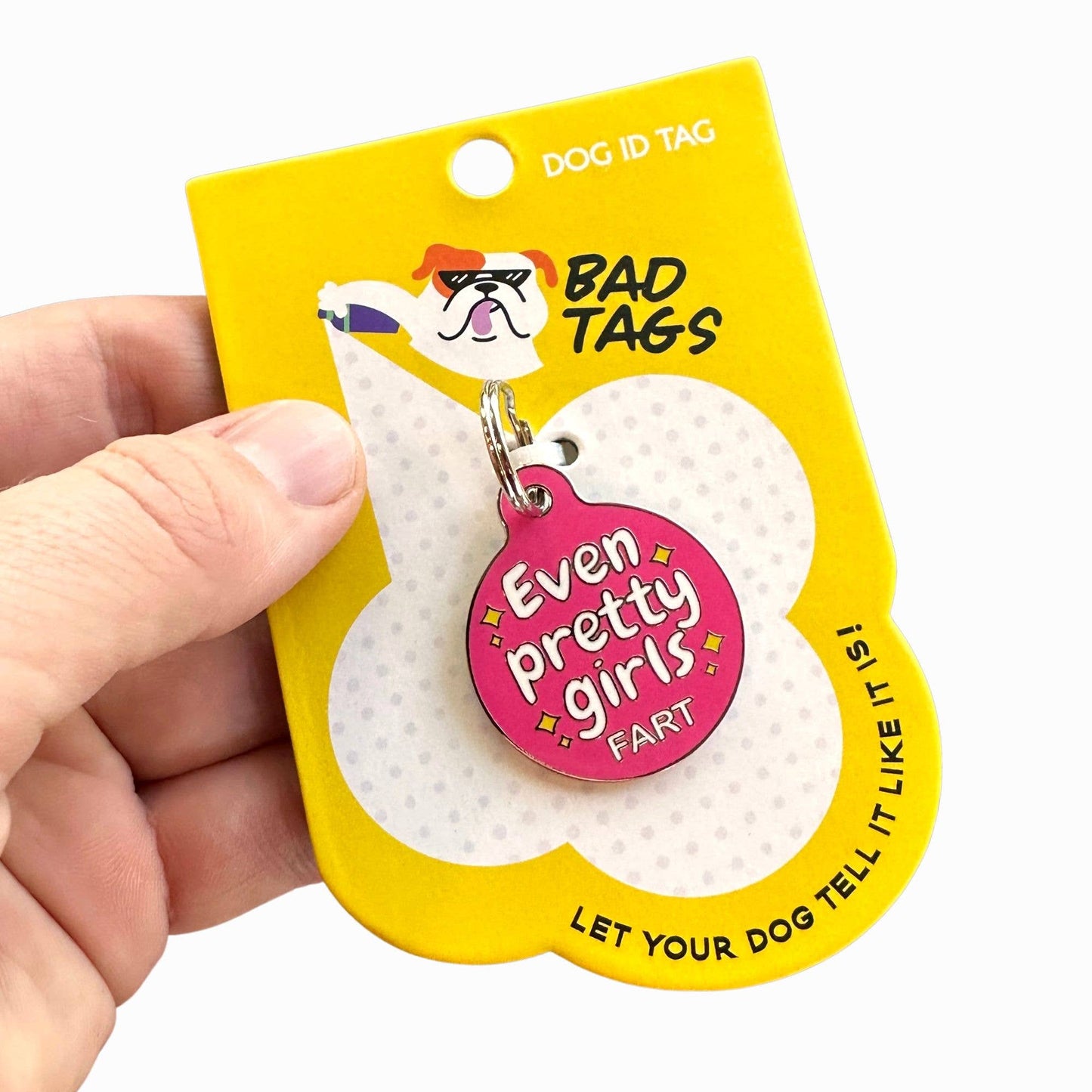 Even Pretty Girls Fart Tag