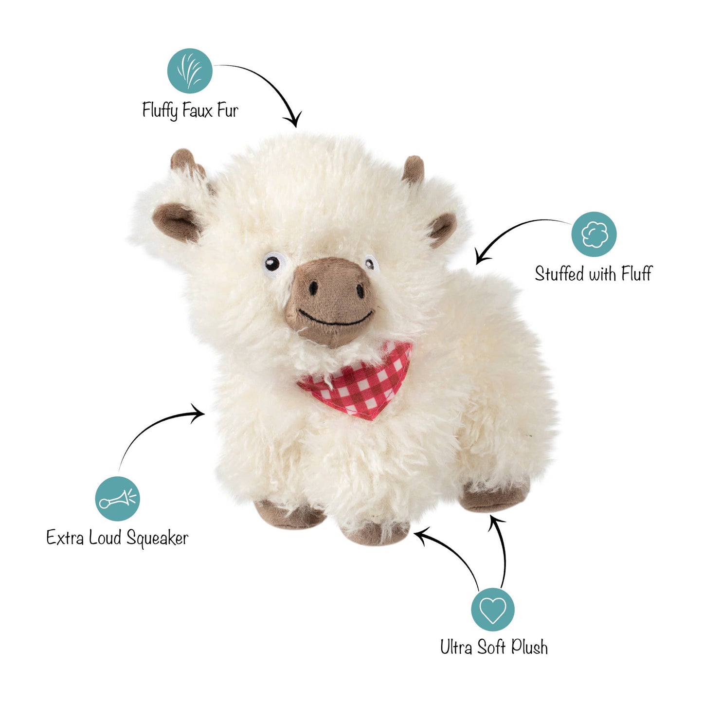 HAIR TODAY CUDDLE TOMORROW PLUSH DOG TOY