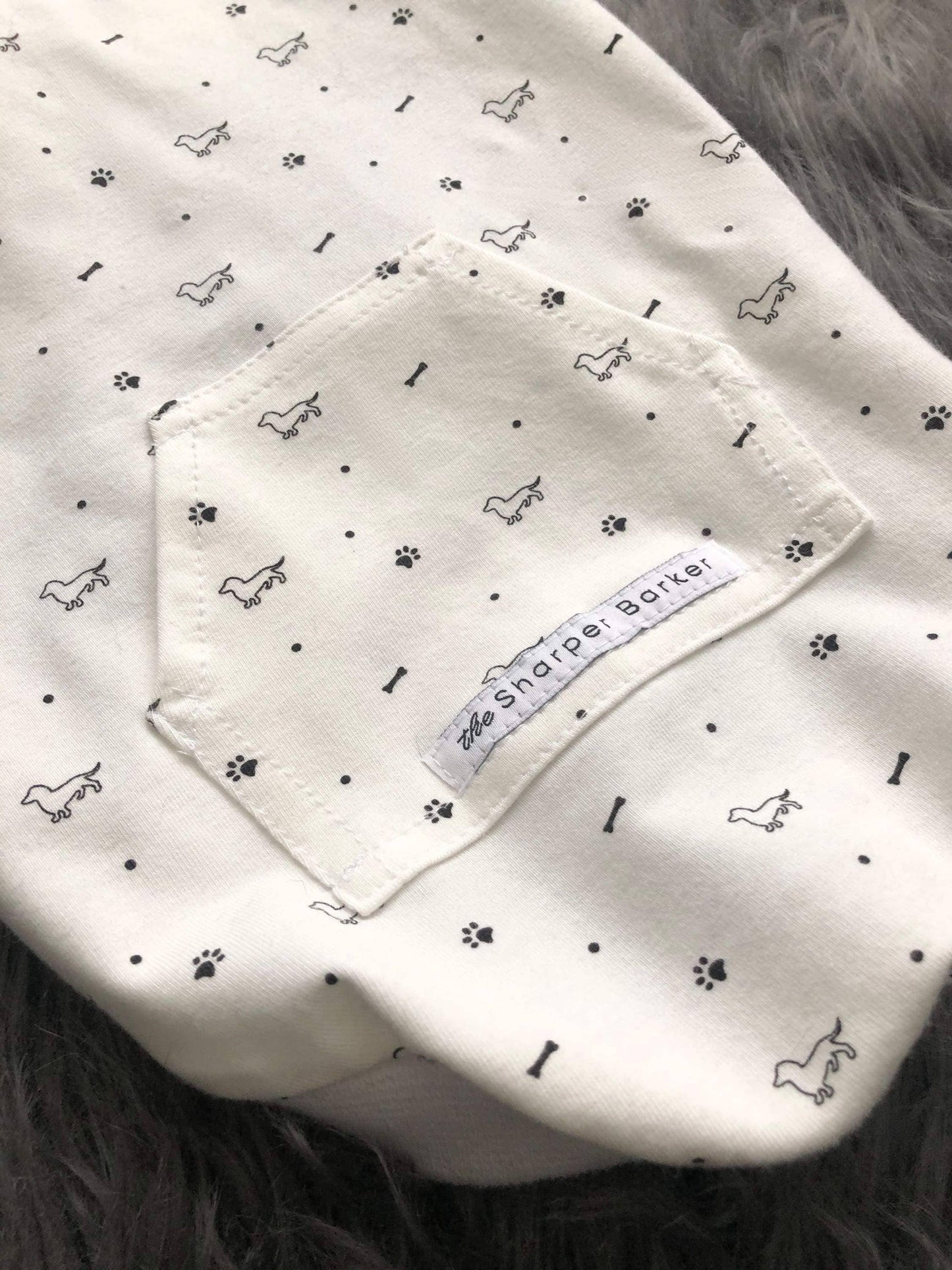 Paws & Bones Dog Hoodie