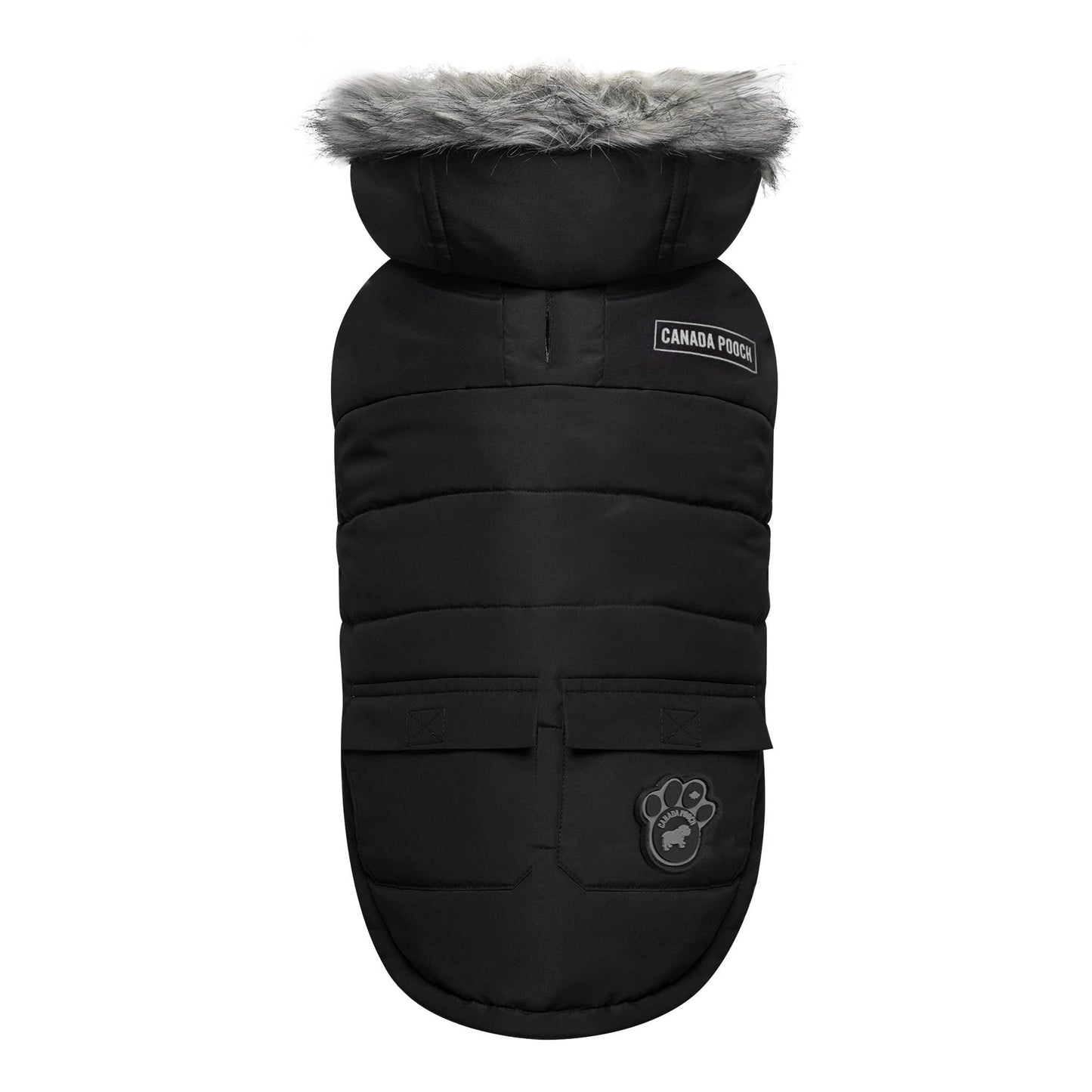 True North Dog Parka: Black / 18