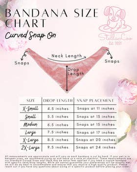 I Love Mom Reversible Dog Bandana – Snap-On Pet Scarf L