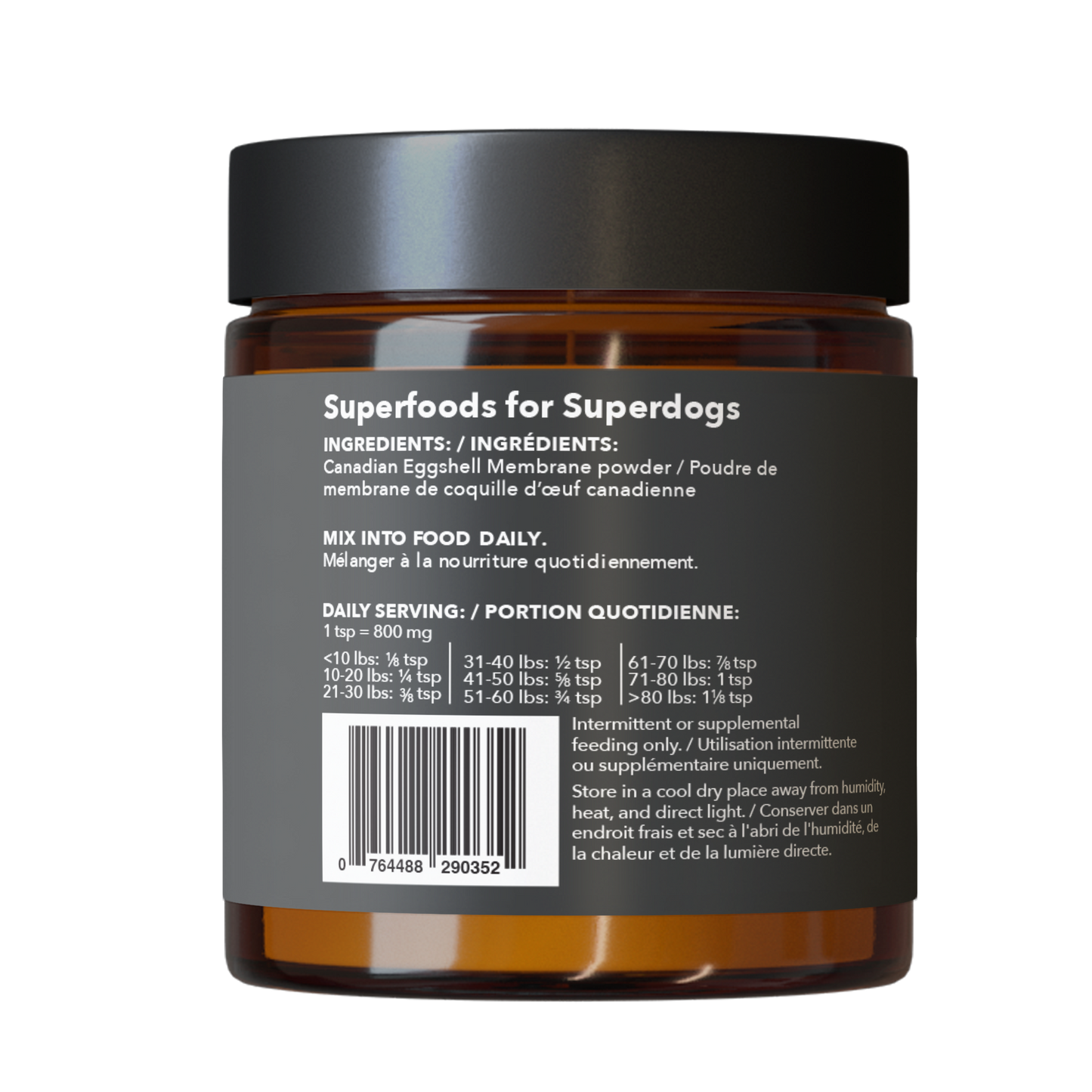 Hydrolyzed Canadian Eggshell Membrane For Joint Health: Single Jar