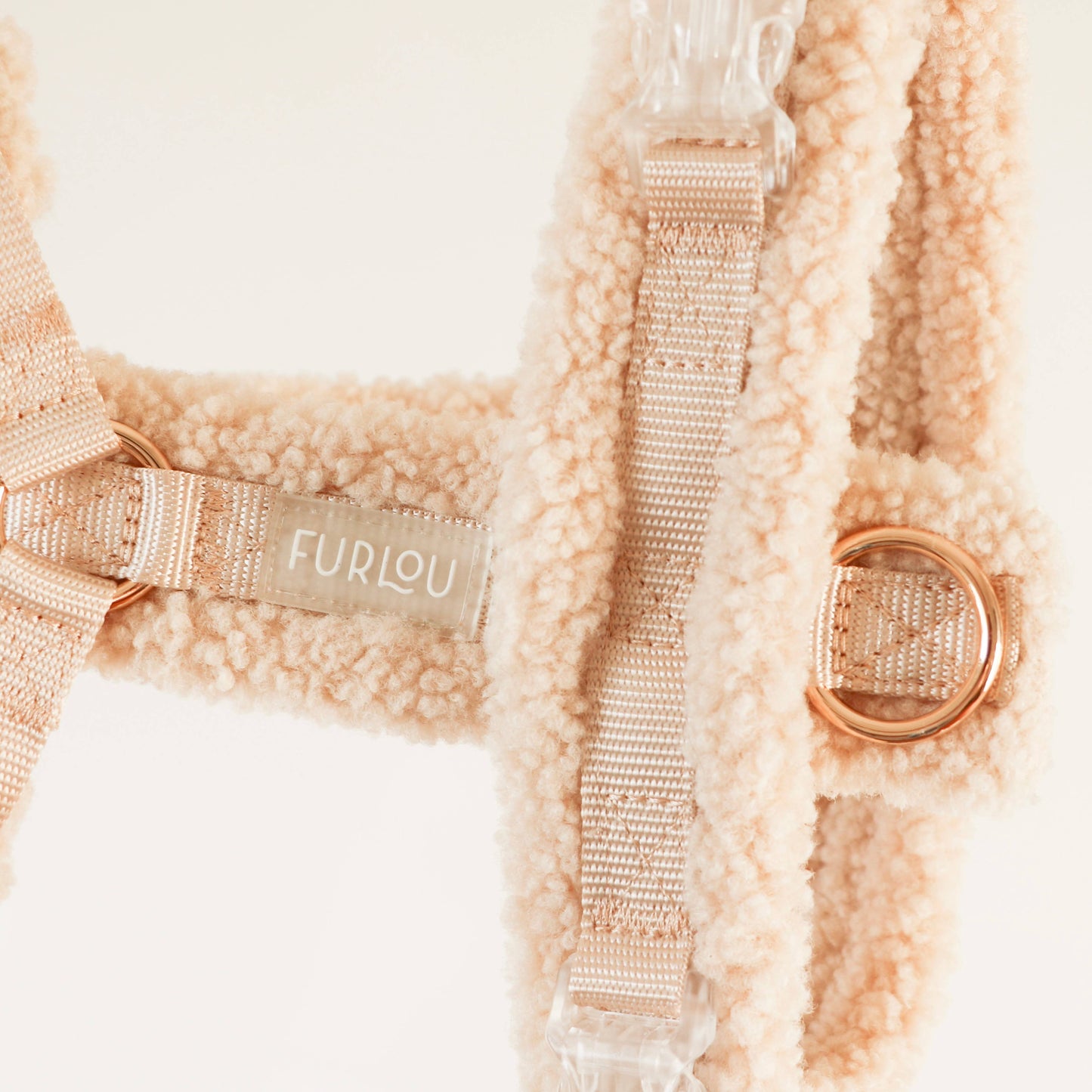 Cream Sherpa Dog Harness
