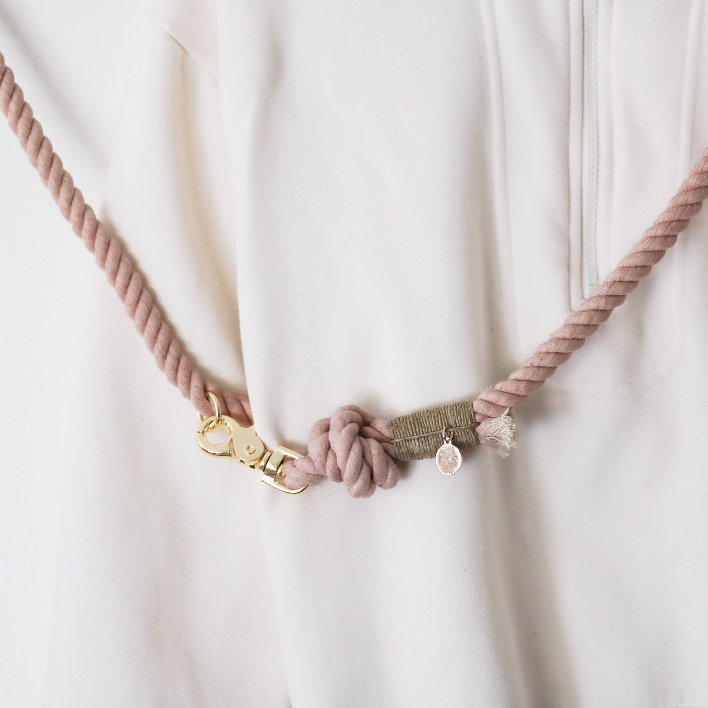 Hands Free Cotton Rope Leash