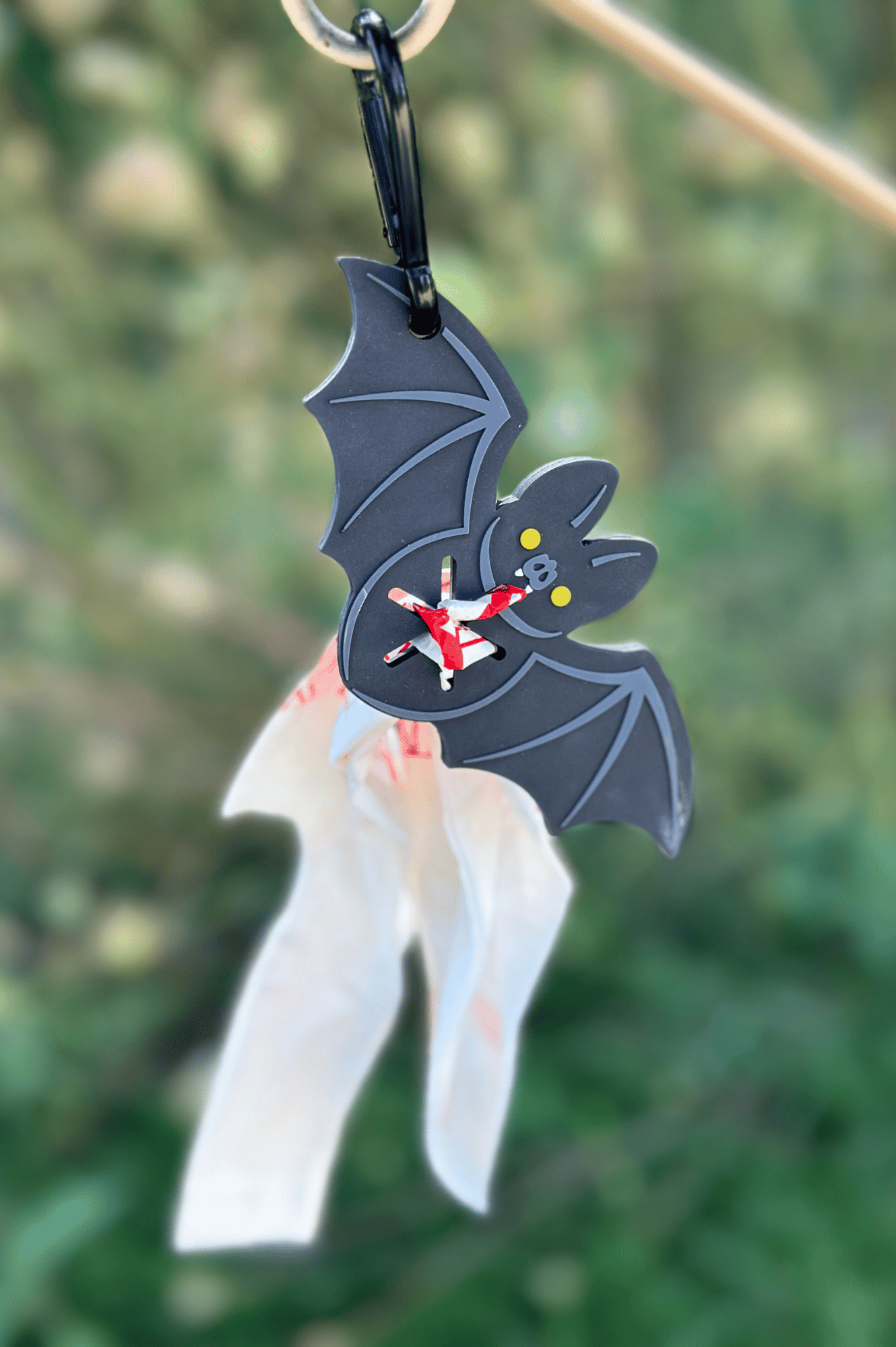 Bat Poopy Loop® Dog Waste Bag Holder
