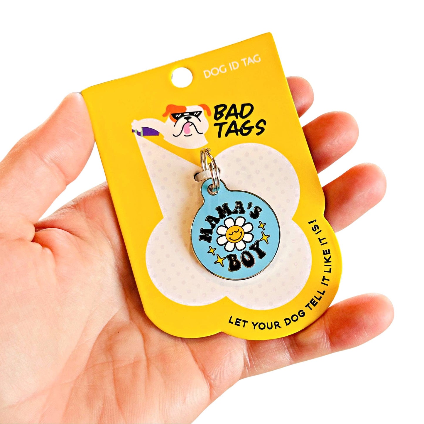 Mama's Boy Daisy Tag