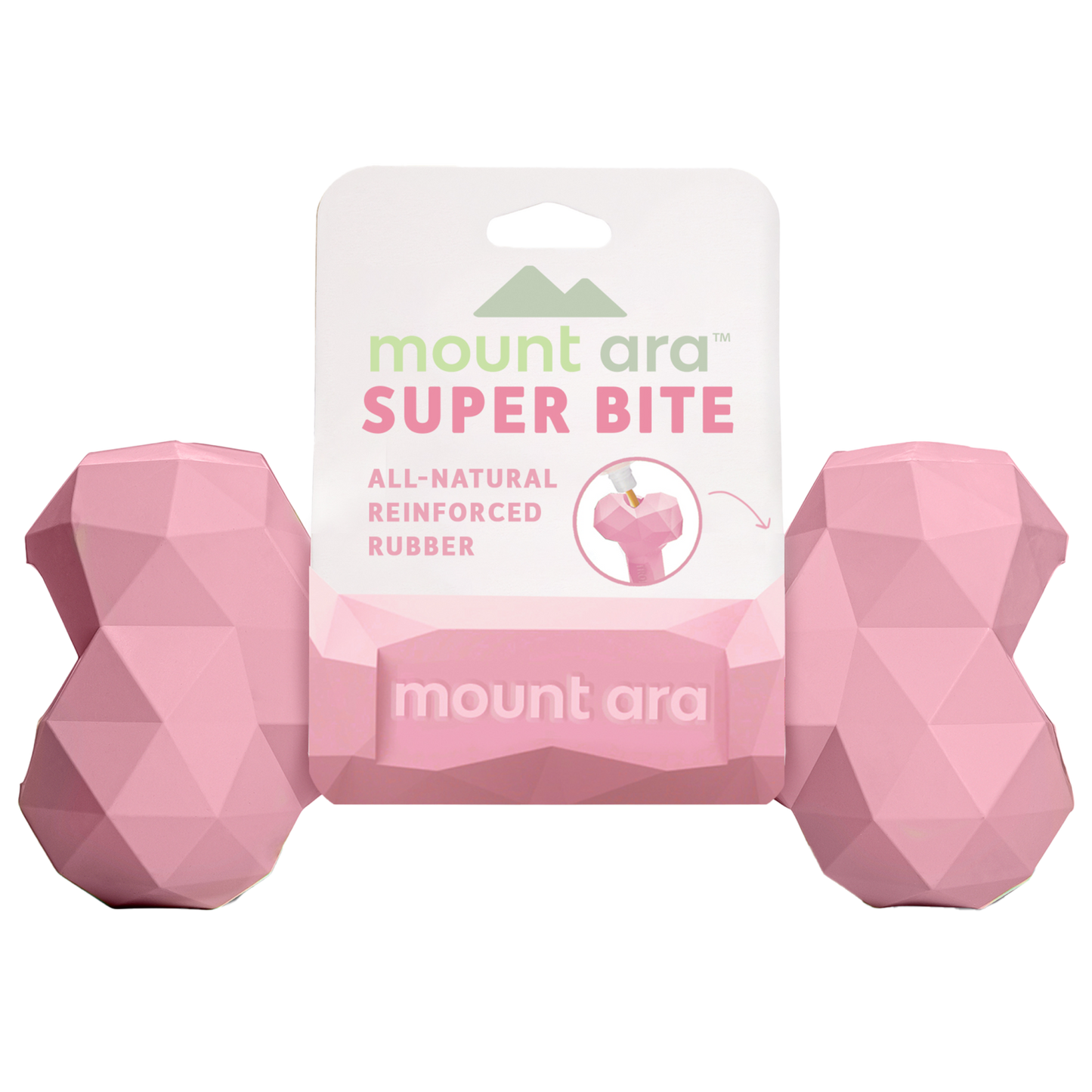 Mount Ara Superbite Chew Toy: Pink