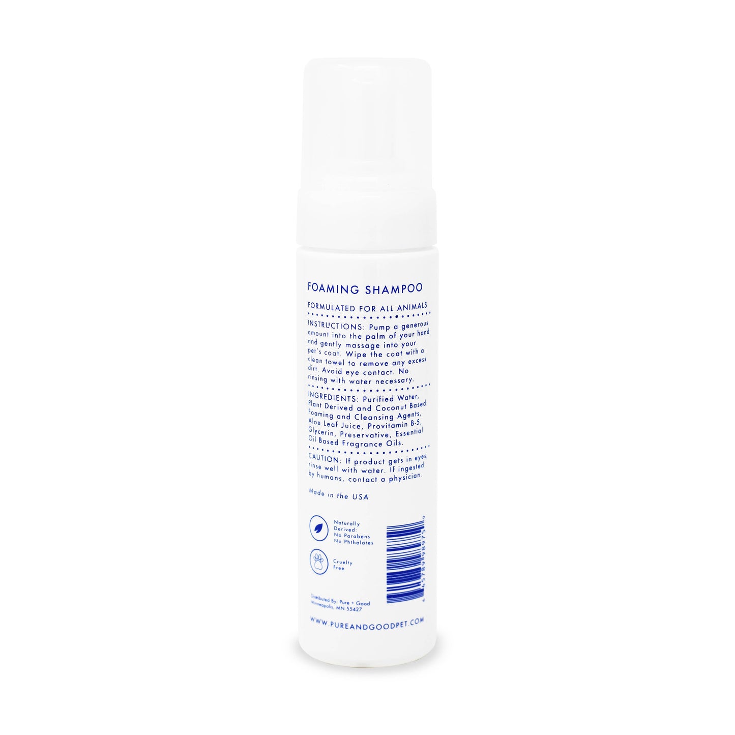 Blue Cypress + Neroli Foaming Shampoo