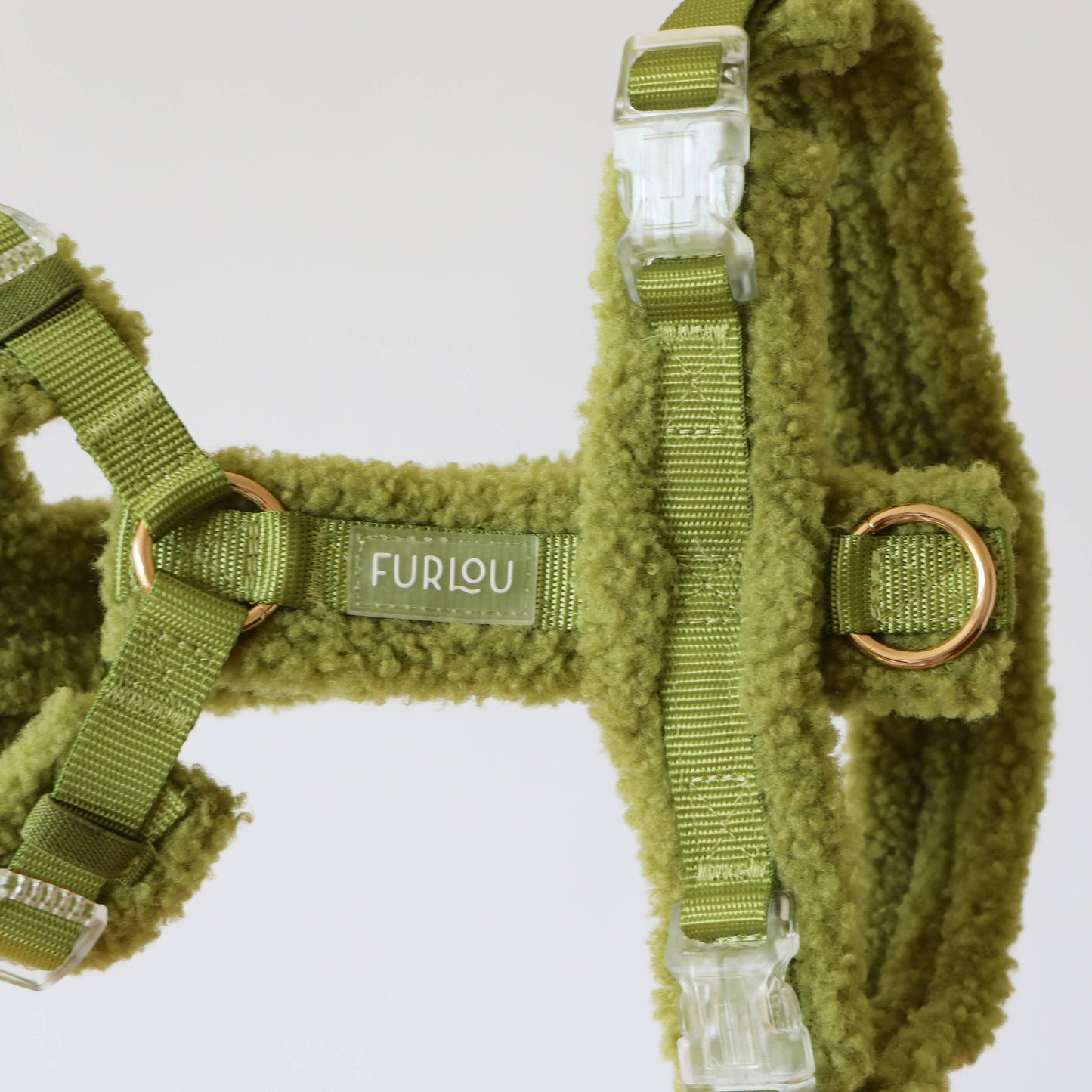 Lime Green Sherpa Dog Harness