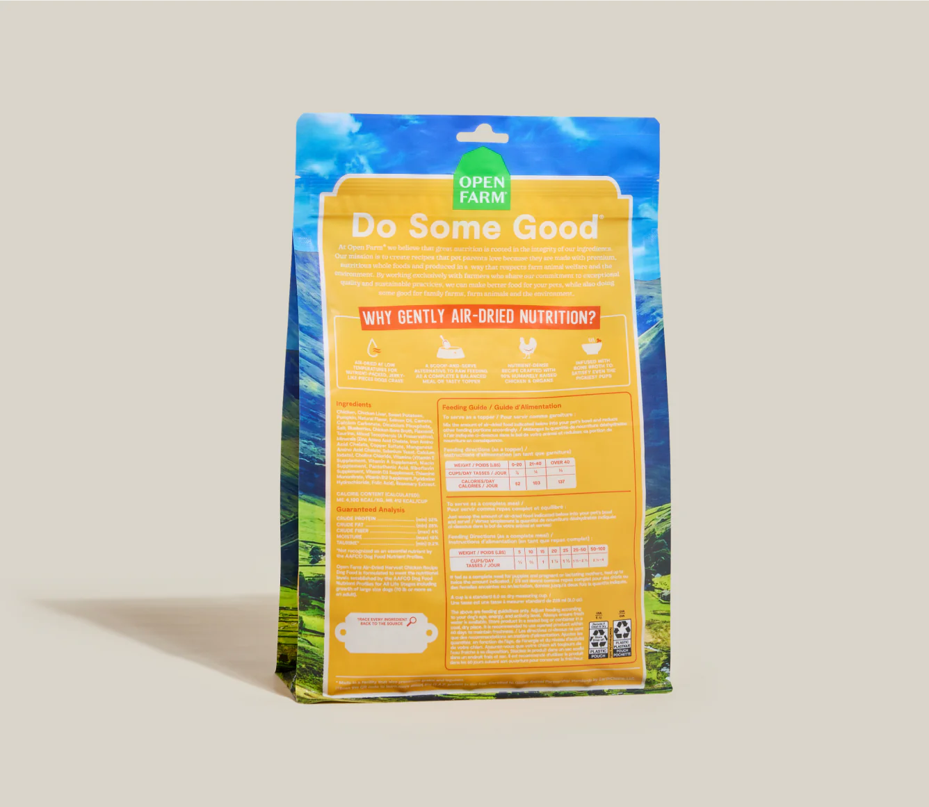 Open Farm Air Dried Harvest Chicken Dog Food