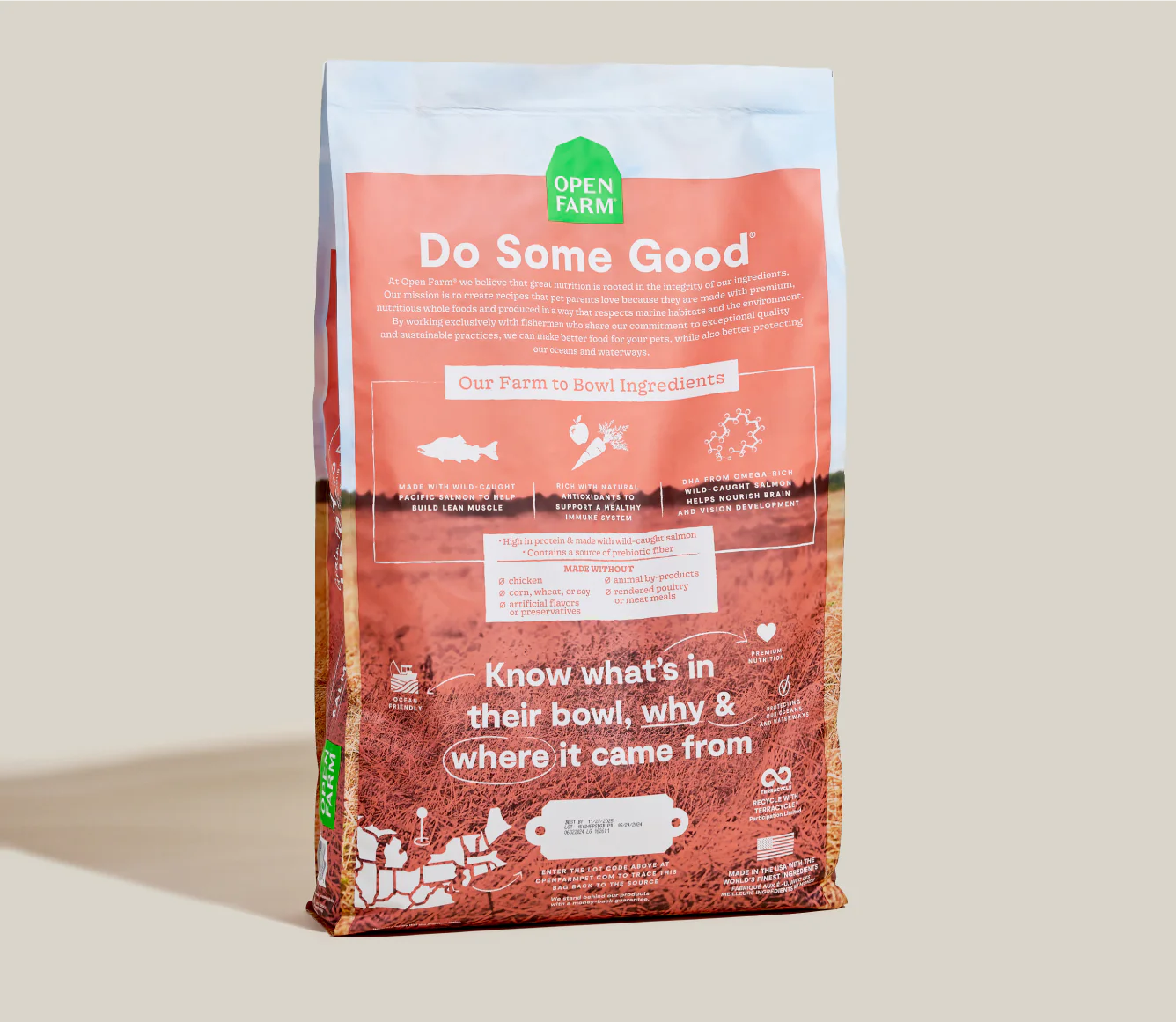 Puppy Salmon & Sweet Potato Grain Free Food 4 lb