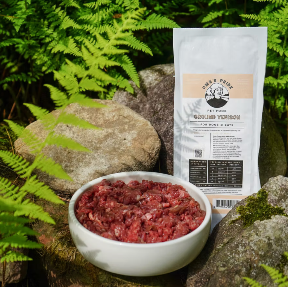 Oma's Pride Ground Venison 1 lb