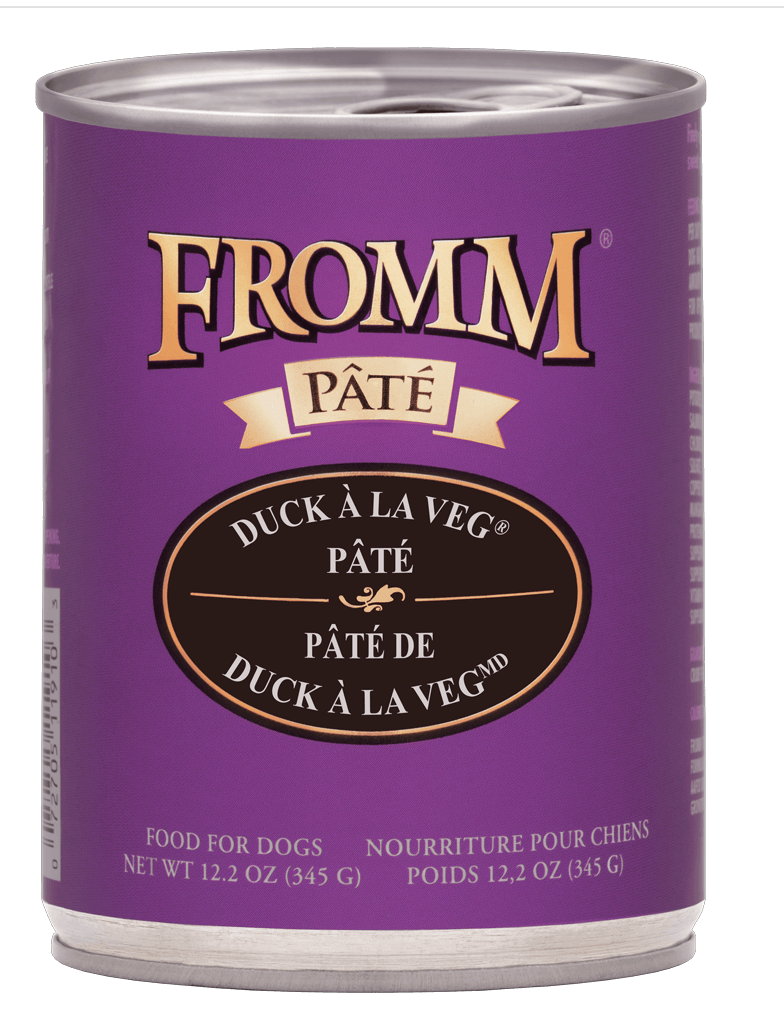 Fromm Duck Veg Pâté Dog Food - 12.2oz can