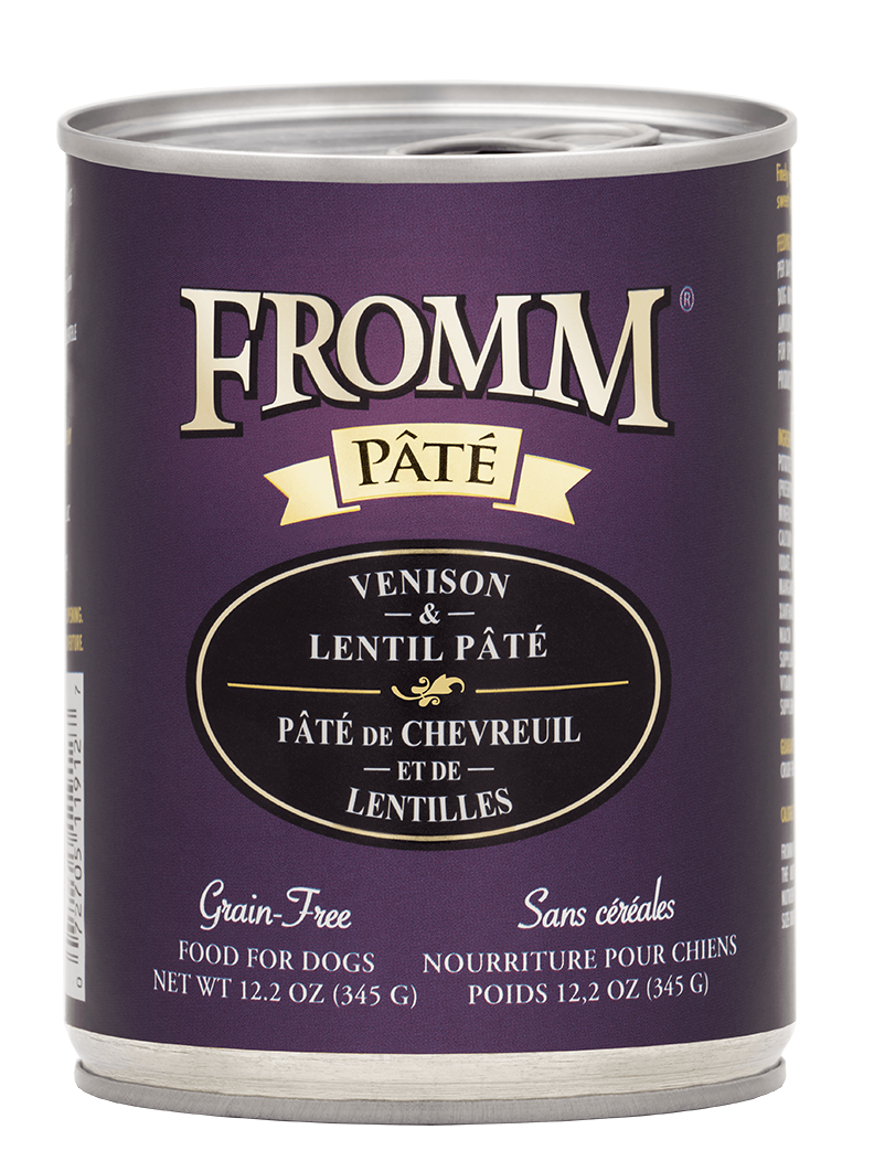 Fromm Venison & Lentil Pâté Dog Food - 12.2oz can