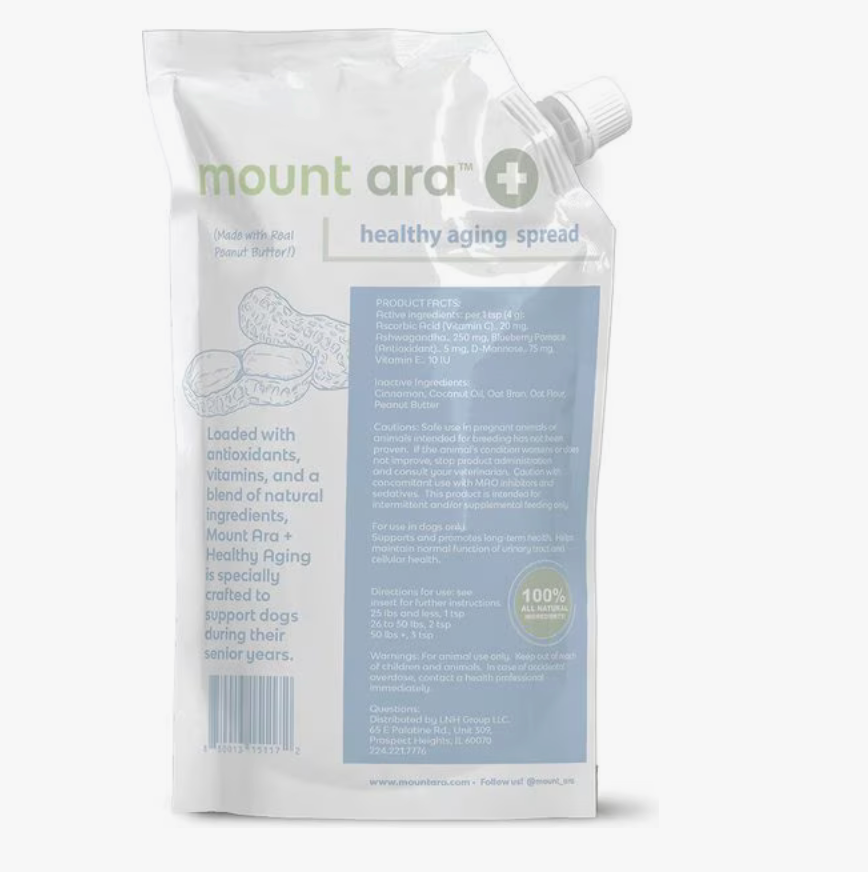 Healthy Peanut Butter for Dogs: Aging Dog